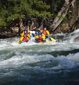 Rafting en Chubut